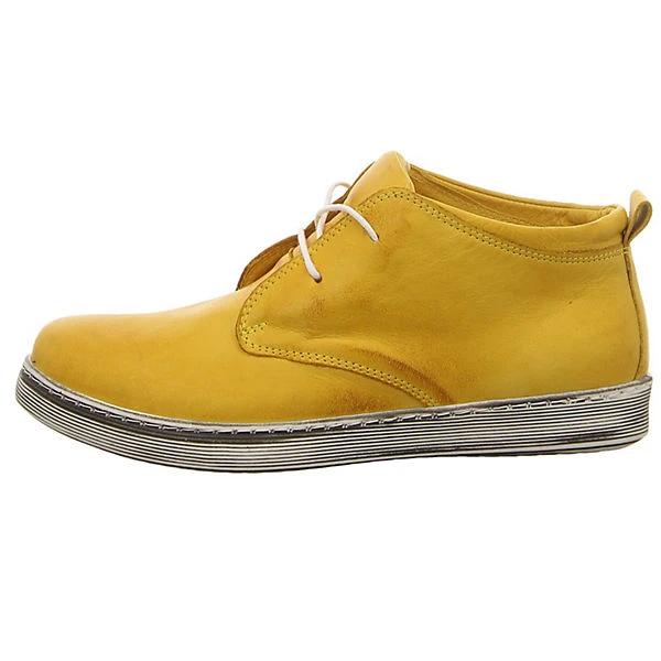 Andrea Conti Schnürhalbschuhe - Gelb 4 Andrea Conti Schnürhalbschuhe - Gelb – Bild 2