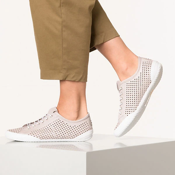 Andrea Conti Sneakers Low - Hellgrau 4 Andrea Conti Sneakers Low - Hellgrau – Bild 2