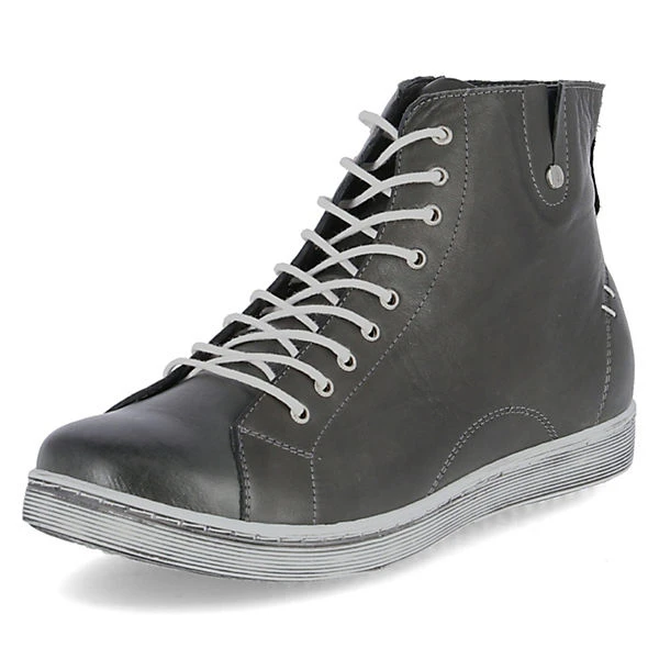 Andrea Conti Boots Schnürstiefeletten - Grau 3 Andrea Conti Boots Schnürstiefeletten - Grau