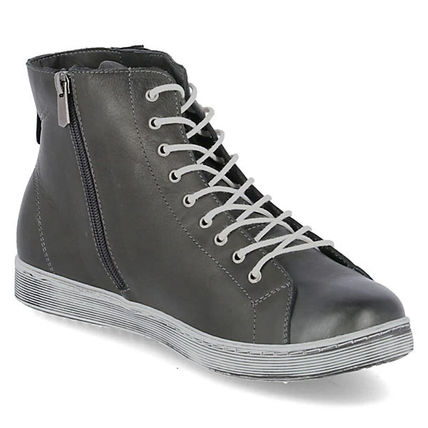 Andrea Conti Boots Schnürstiefeletten - Grau 6 Andrea Conti Boots Schnürstiefeletten - Grau – Bild 4