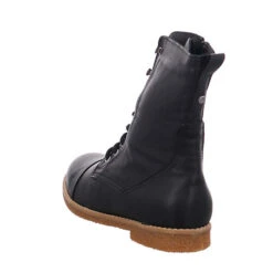 Andrea Conti Schnürboots Glattleder Uni Schnürstiefel - Schwarz -Andrea Conti Store 16388210 03