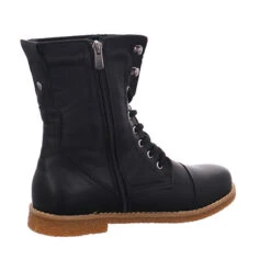 Andrea Conti Schnürboots Glattleder Uni Schnürstiefel - Schwarz -Andrea Conti Store 16388210 05