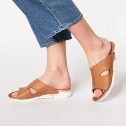 Andrea Conti Pantoletten - Cognac -Andrea Conti Store 16952551 02