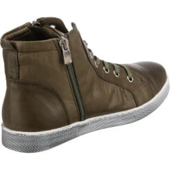 Andrea Conti Sneakers High - Khaki -Andrea Conti Store 17078811 05