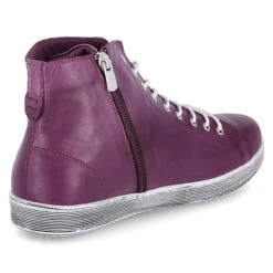 Andrea Conti Stiefeletten Schnürstiefeletten - Lila -Andrea Conti Store 20983805 03