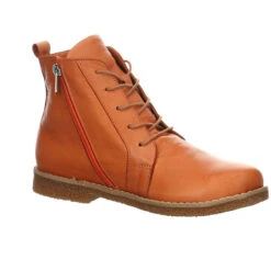 Andrea Conti Schnürstiefelette Glattleder Uni Schnürstiefel - Rosa/lila -Andrea Conti Store 21403113 07