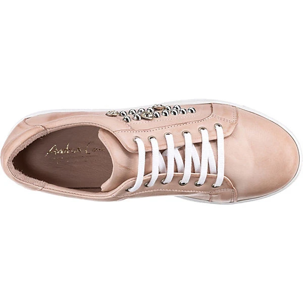 Andrea Conti Sneakers Low - Pastellrosa 8 Andrea Conti Sneakers Low - Pastellrosa – Bild 6