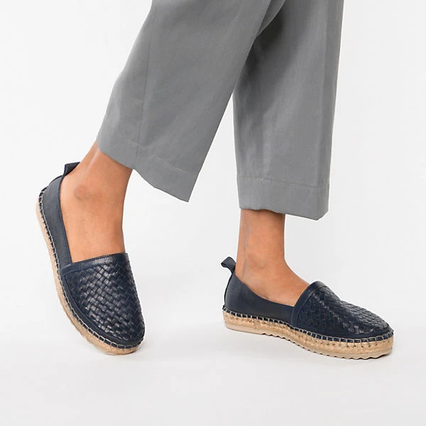Andrea Conti Espadrilles - Dunkelblau 4 Andrea Conti Espadrilles - Dunkelblau – Bild 2
