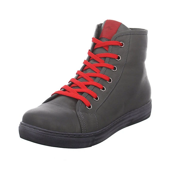 Andrea Conti Damen Stiefeletten Schuhe Schnürboots Elegant Freizeit Glattleder Uni Schnürstiefeletten - Anthrazit 3 Andrea Conti Damen Stiefeletten Schuhe Schnürboots Elegant Freizeit Glattleder Uni Schnürstiefeletten - Anthrazit