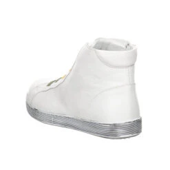 Andrea Conti Damen Schnürhalbschuhe Schnürschuh Freizeit Sport Schuhe Glattleder Uni Schnürschuhe - Weiß -Andrea Conti Store 24298356 05