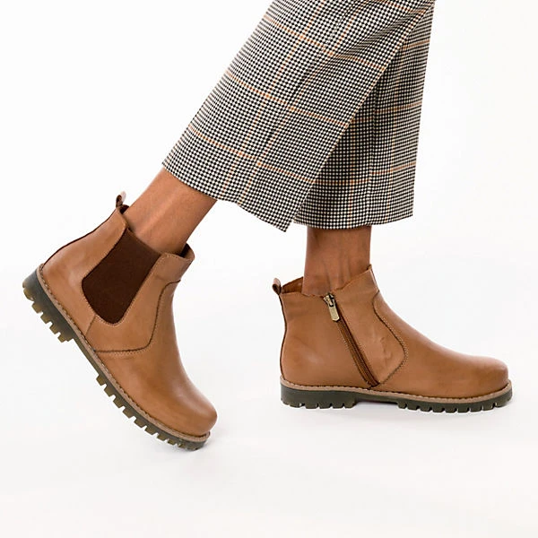 Andrea Conti Chelsea Boots - Braun 4 Andrea Conti Chelsea Boots - Braun – Bild 2