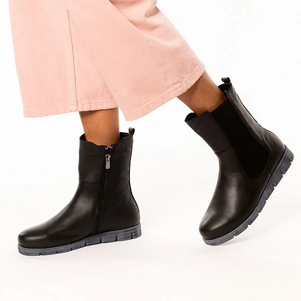 Andrea Conti Chelsea Boots - Schwarz 4 Andrea Conti Chelsea Boots - Schwarz – Bild 2