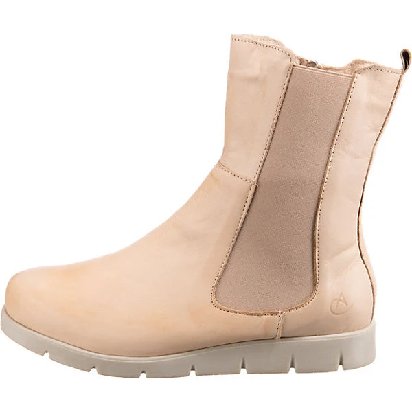 Andrea Conti Chelsea Boots - Creme 5 Andrea Conti Chelsea Boots - Creme – Bild 3