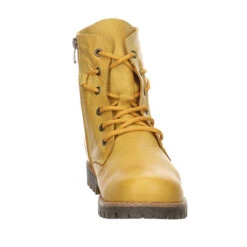 Andrea Conti Damen Stiefeletten Schuhe Schnürstiefelette Elegant Freizeit Glattleder Uni Schnürstiefeletten - Gelb 13 Andrea Conti Damen Stiefeletten Schuhe Schnürstiefelette Elegant Freizeit Glattleder Uni Schnürstiefeletten - Gelb -Andrea Conti Store 27036282 03