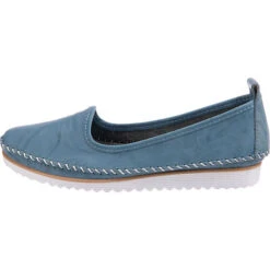 Andrea Conti Sportliche Slipper - Blau 11 Andrea Conti Sportliche Slipper - Blau -Andrea Conti Store 27418047 03