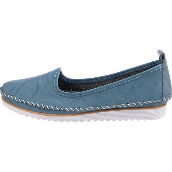 Andrea Conti Sportliche Slipper - Blau 5 Andrea Conti Sportliche Slipper - Blau – Bild 3
