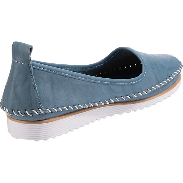 Andrea Conti Sportliche Slipper - Blau 7 Andrea Conti Sportliche Slipper - Blau – Bild 5