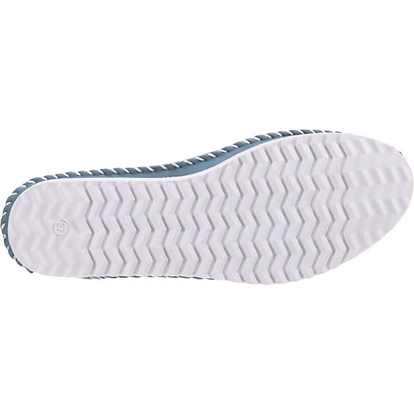 Andrea Conti Sportliche Slipper - Blau 9 Andrea Conti Sportliche Slipper - Blau – Bild 7