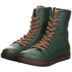 Andrea Conti Schnürstiefelette Glattleder Uni Schnürstiefel - Grün 21 Andrea Conti Schnürstiefelette Glattleder Uni Schnürstiefel - Grün -Andrea Conti Store 27794051 10