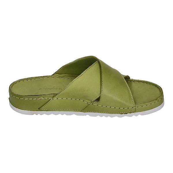 Andrea Conti 1885915-262 Pantoletten - Grün 6 Andrea Conti 1885915-262 Pantoletten - Grün – Bild 4