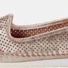 Andrea Conti Slipper In Rosé-metallic