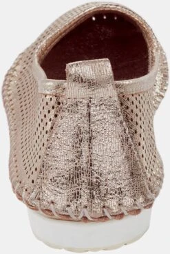 Andrea Conti Slipper In Rosé-metallic -Andrea Conti Store 6829e0da55417e2ab0d44a04947b9ff8