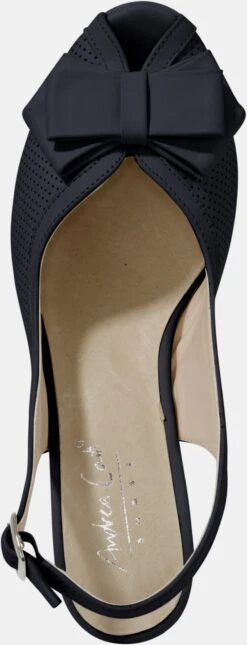 Andrea Conti Sandalette In Marine -Andrea Conti Store 98e4fd3efbb60129423ac20b4ee4f0c4