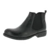 Andrea Conti Leder-Chelsea-Boots In Schwarz