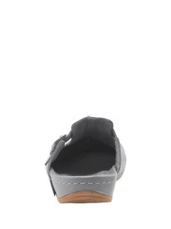 Andrea Conti Leder-Clogs In Grau -Andrea Conti Store andrea conti leder clogs in grau 3