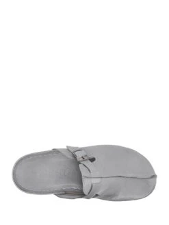 Andrea Conti Leder-Clogs In Grau -Andrea Conti Store andrea conti leder clogs in grau 4