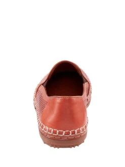 Andrea Conti Leder-Slipper In Rot -Andrea Conti Store andrea conti leder slipper in rot 3