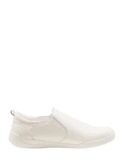 Andrea Conti Leder-Slipper In Weiß -Andrea Conti Store andrea conti leder slipper in weiss 2