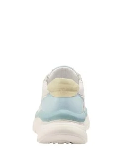 Andrea Conti Leder-Sneakers In Weiß/ Blau 11 Andrea Conti Leder-Sneakers In Weiß/ Blau -Andrea Conti Store andrea conti leder sneakers in weiss blau 3