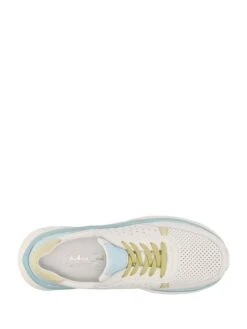 Andrea Conti Leder-Sneakers In Weiß/ Blau 12 Andrea Conti Leder-Sneakers In Weiß/ Blau -Andrea Conti Store andrea conti leder sneakers in weiss blau 4