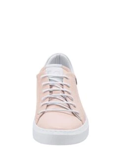 Andrea Conti Leder-Sneakers In Weiß/ Rosa -Andrea Conti Store andrea conti leder sneakers in weiss rosa 2