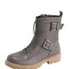 Andrea Conti Leder-Stiefeletten In Grau -Andrea Conti Store andrea conti leder stiefeletten in grau