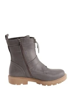 Andrea Conti Leder-Stiefeletten In Grau -Andrea Conti Store andrea conti leder stiefeletten in grau 2