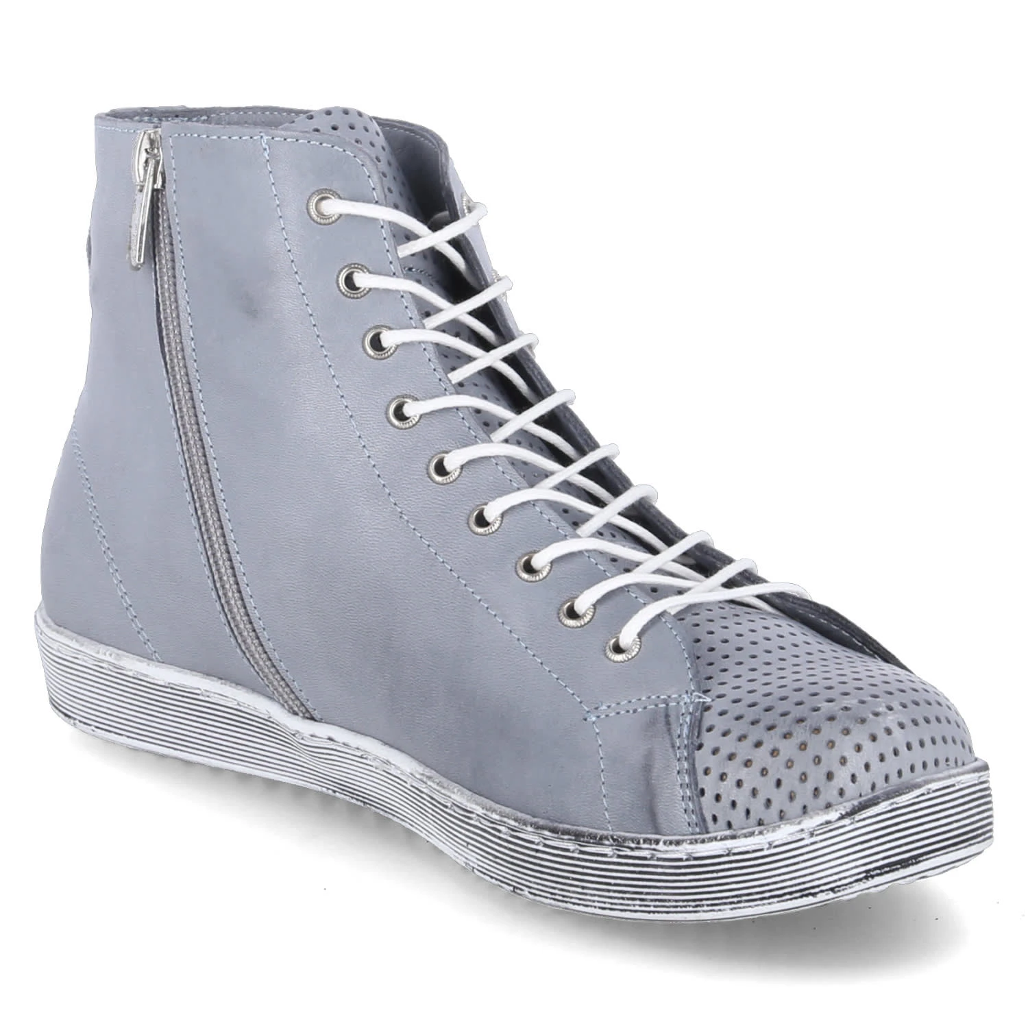 Andrea Conti Stiefeletten In Grau 7 Andrea Conti Stiefeletten In Grau – Bild 5