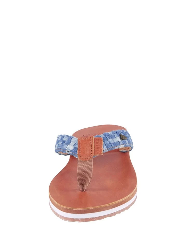 Andrea Conti Zehentrenner In Blau/ Braun 4 Andrea Conti Zehentrenner In Blau/ Braun – Bild 2