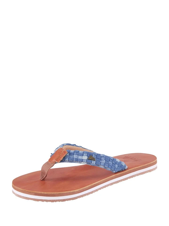 Andrea Conti Zehentrenner In Blau/ Braun 3 Andrea Conti Zehentrenner In Blau/ Braun