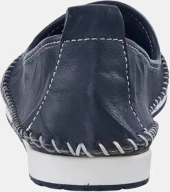 Andrea Conti Slipper In Marine -Andrea Conti Store e1c5620901c989b81e178dc62d8e7d64