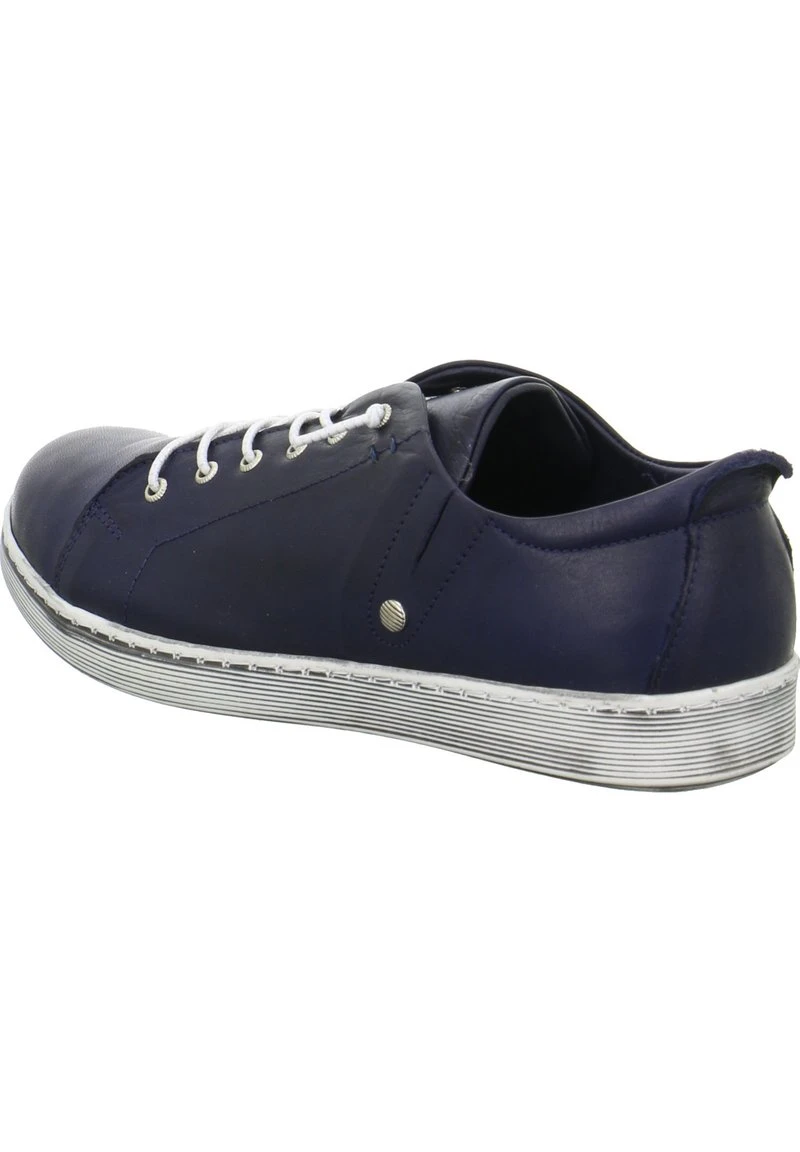 Andrea Conti Sneaker Low - Dunkel Blau 4 Andrea Conti Sneaker Low - Dunkel Blau – Bild 2